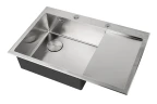 Кухонная мойка ZorG Lux 78 L LUX 7851-L цвет Нержавеющая сталь