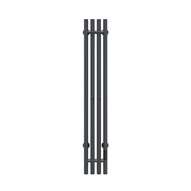 Электрический полотенцесушитель Aringa Токио 120х15 AR03032GR с крючками цвет Графит