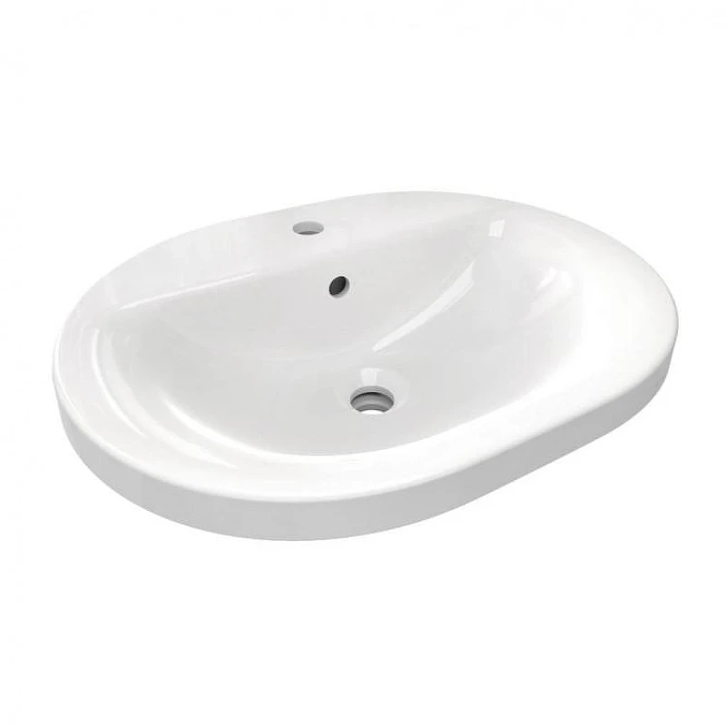 Раковина встраиваемая сверху Ideal Standard Connect 55 E503901 цвет Euro White / Евробелый