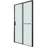 Душевая дверь Grossman Style 110 100.K33.05.110.21.00 профиль Черный матовый стекло прозрачное