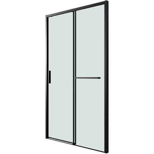 Душевая дверь Grossman Style 110 100.K33.05.110.21.00 профиль Черный матовый стекло прозрачное