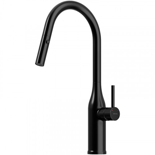 Смеситель для кухни Sancos Grand SC4002MB Черный матовый латунь