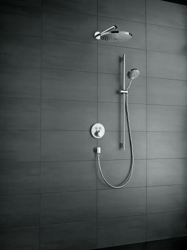 Смеситель для душа Hansgrohe ShowerSelect S 15743000 с термостатом Хром латунь встраиваемый