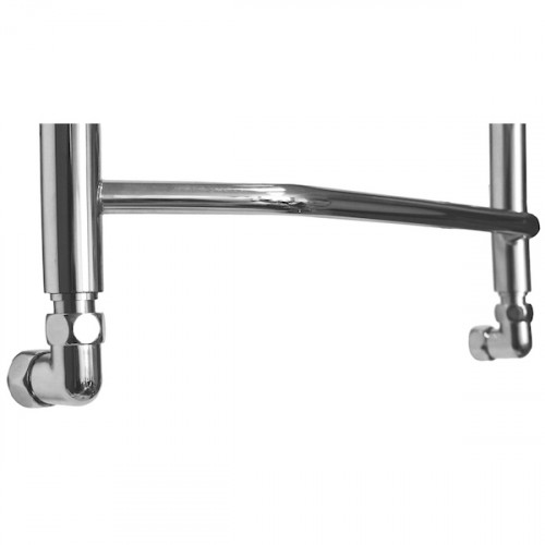 Водяной полотенцесушитель Domoterm Лаура П5 500*500 Хром нержавеющая сталь