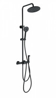 Душевая система Wonzon &amp; Woghand WW-B3097-A-MB с термостатом цвет Черный матовый