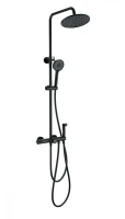 Душевая система Wonzon & Woghand WW-B3097-A-MB с термостатом цвет Черный матовый