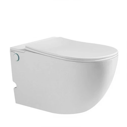 Комплект унитаза с инсталляцией Abber Bequem AC1105P-AC0101P цвет Белый с сиденьем Микролифт
