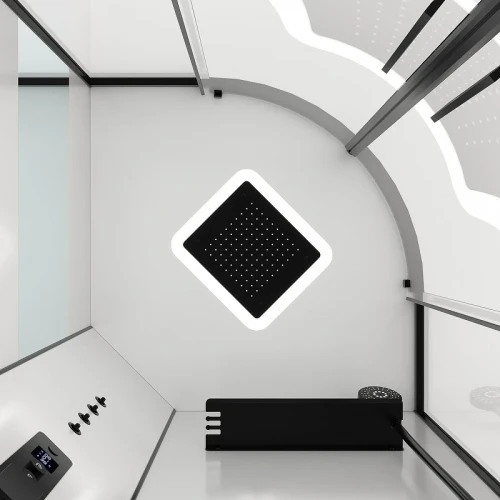 Душевая кабина Black&White Galaxy G8051GM 90х90 8051GM с гидромассажем