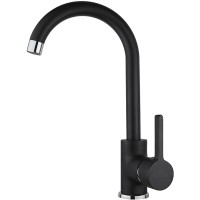 Смеситель для кухни Melodia della vita Ostessa MDV35116_bk Черный латунь