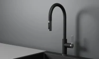 Смеситель для кухни Granula 8168 цвет Черный