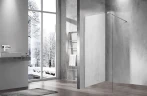 Душевая перегородка Vincea Walk-In 90 VSW-1H900CL профиль Хром стекло прозрачное