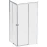 Душевой уголок AM.PM X-Joy 100х80 W94G-403-10080-MТ профиль Хром матовый стекло прозрачное