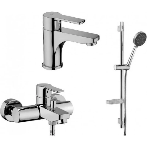 Комплект смесителей Paffoni Red 255124 цвет Хром