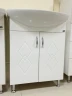 Тумба под раковину Bellezza Элеганс 60 4638609240013 Белая МДФ / ЛДСП