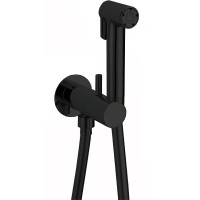 Гигиенический душ со смесителем Cisal Shower CV00797540 Черный матовый