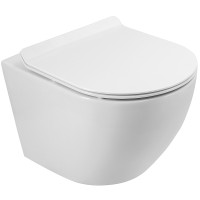 Унитаз BelBagno Sfera-Tor BB046CH-TOR/BB2111SC подвесной с сиденьем Микролифт фаянс подвесной