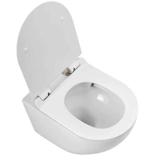 Унитаз BelBagno Sfera-Tor BB046CH-TOR/BB2111SC подвесной с сиденьем Микролифт фаянс подвесной