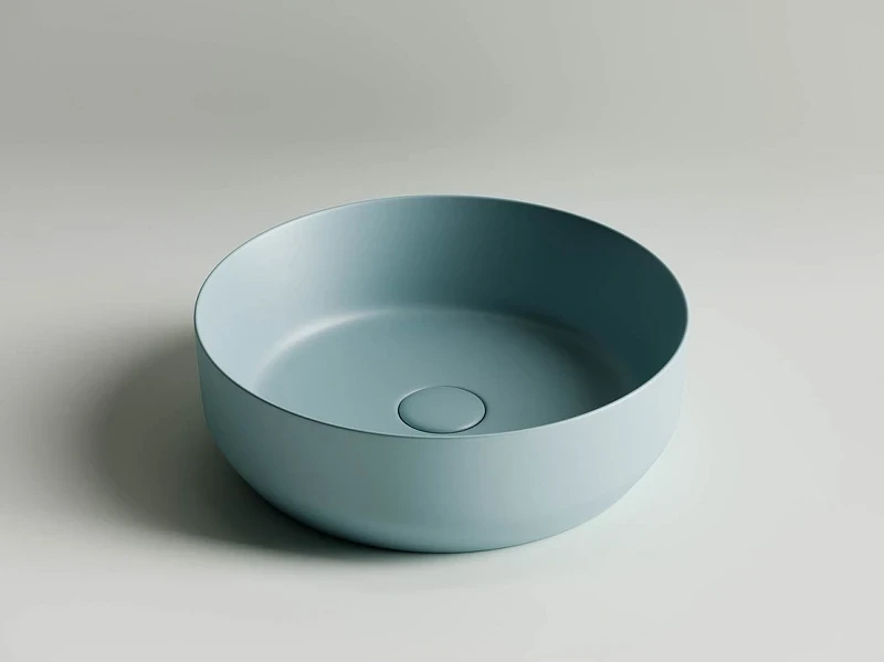 Раковина-чаша Ceramicanova Element 39 CN6022MLG Зеленая матовая фарфор накладная