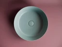 Раковина-чаша Ceramicanova Element 39 CN6022MLG Зеленая матовая фарфор накладная