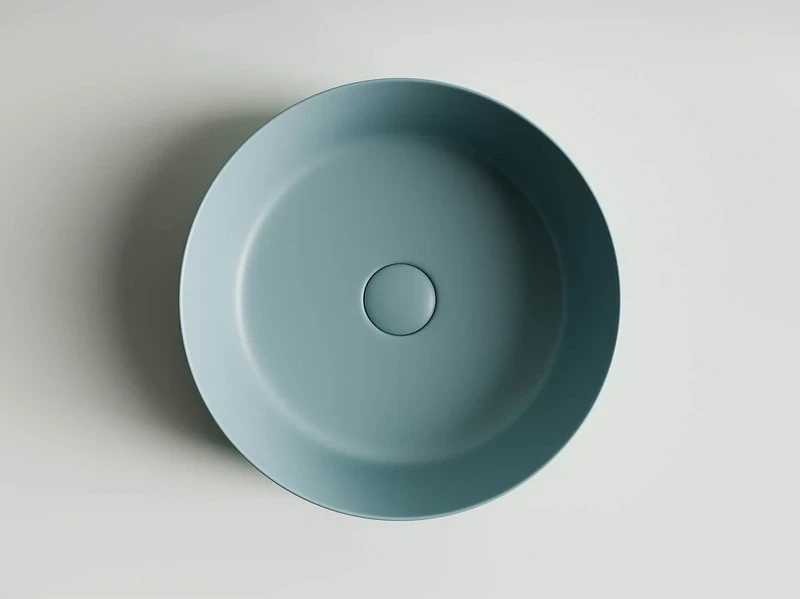 Раковина-чаша Ceramicanova Element 39 CN6022MLG Зеленая матовая фарфор накладная