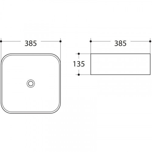 Раковина-чаша Art&amp;Max 39 AM-78110-MB Черная матовая