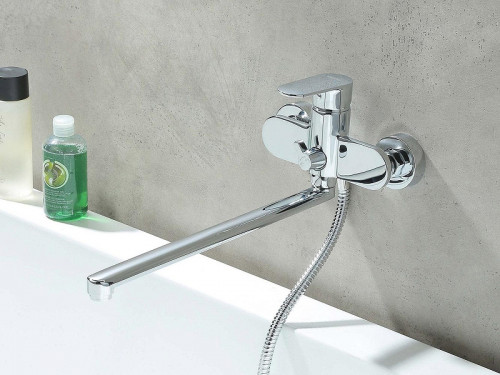 Смеситель для ванны Aquatek Ника AQ1833CR универсальный цвет Хром