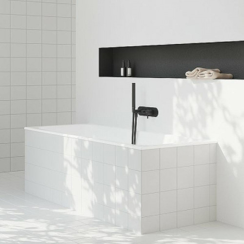 Смеситель для душа Ravak Espirit ES 065.20BLM.O2+S X070287 Черный матовый