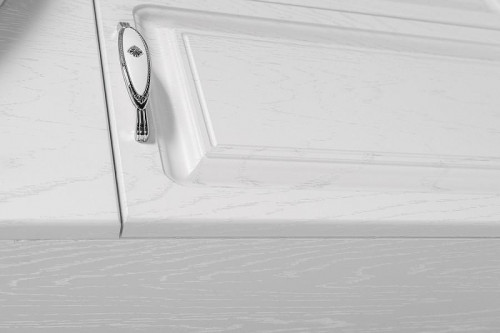 Зеркало со шкафом Stella Polar Кармела 65 SP-00002031 с подсветкой цвет Белое серебро