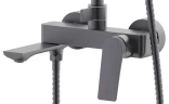 Душевая система Azario Lursy AZ-K2349GR цвет Графит