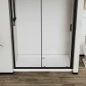 Душевая дверь Vincea City 110 VDS-5CT110CLB профиль Черный стекло прозрачное