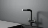 Смеситель для кухни Granula 8170 цвет Шварц