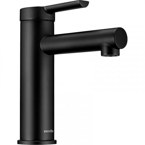 Смеситель для раковины Swedbe Diana 1010B Черный матовый латунь