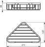 Полка корзина Ideal Standard IOM A9105AA Хром