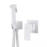 Гигиенический душ со смесителем Abber Daheim AF8225W цвет Белый матовый