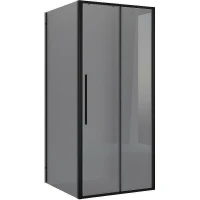 Душевой уголок Niagara Nova 90х100 NG-85-9TB-TB100-34 профиль Черный матовый стекло тонированное