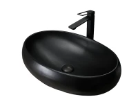 Раковина-чаша Gid Lago 60 Bm9030a 53371 цвет Черный матовый