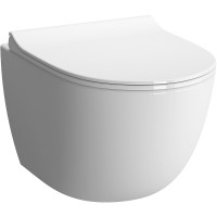 Унитаз Vitra Sento Rim-Ex 7748B003-0075 подвесной без сиденья фарфор подвесной