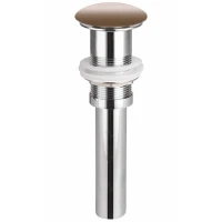 Донный клапан для раковины Ceramicanova CN2000MC click-clack Капучино матовый