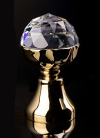 Смеситель для душа Boheme Imperiale Presente 334 Золото латунь на стену