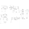 Гигиенический душ со смесителем Lemark Minima LM3819C цвет Хром