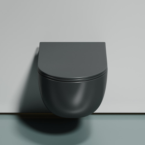 Унитаз с инсталляцией DIWO Ceramicanova Modena Rimless CN6063MDH + DIWO 4501 с сиденьем Микролифт с клавишей смыва цвет Глянцевый белый