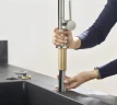 Смеситель для кухни Hansgrohe Talis M54 72804800 Сталь латунь