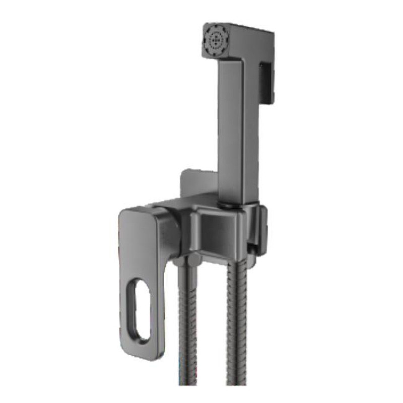 Гигиенический душ со смесителем Raglo R51.52.09 цвет Графит матовый