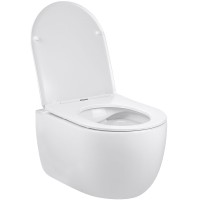 Унитаз Vincea Evo Rimless VT1-34S подвесной с сиденьем Микролифт фарфор подвесной