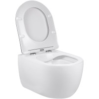 Унитаз Vincea Evo Rimless VT1-34S подвесной с сиденьем Микролифт фарфор подвесной