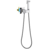Гигиенический душ со смесителем Aquatek Лира AQ1025CR Хром латунь встраиваемый