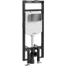 Инсталляция WasserKRAFT Dinkel 58TLT.010.ME.PB03 для унитаза с клавишей смыва Черный глянец