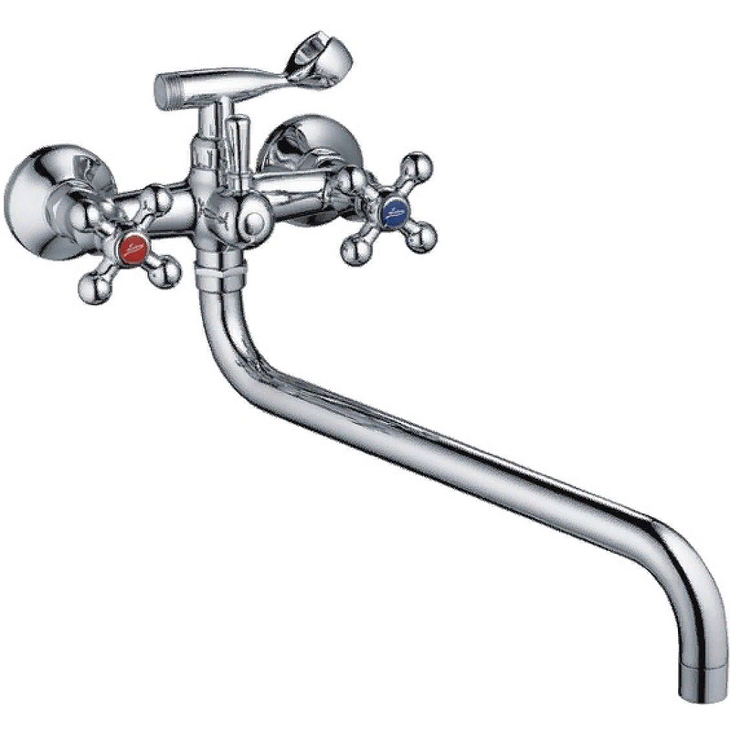 Смеситель для ванны Ledeme H19 2619L универсальный Хром