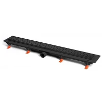 Душевой лоток Azario Medium AZ-CH 750/50 MC с решеткой цвет Черный