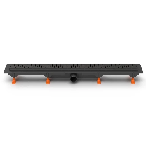 Душевой лоток Azario Medium AZ-CH 750/50 MC с решеткой цвет Черный